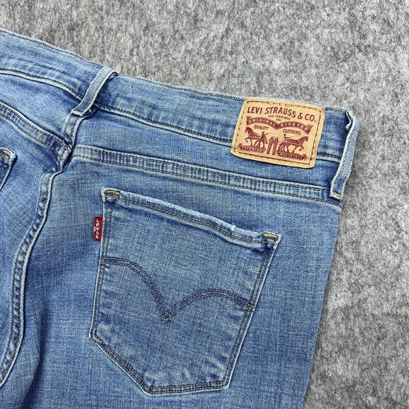 Levis 311 Shaping Skinny Jeans Womens 30x30 Medium Wash Stretch Denim Fit32x30 - Picture 11 of 16